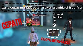 Tutorial cara cepat Mendapatkan Token Zombie di Free fire battleground cuma4menitDIJAMIN100�RHASIL