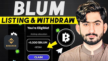 Blum Listing & Blum Coin Price | Blum AirDrop Withdrawal