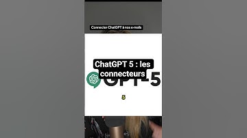 Connecter ChatGPT 5 à une boîte mail, calendrier, Google drive et Github