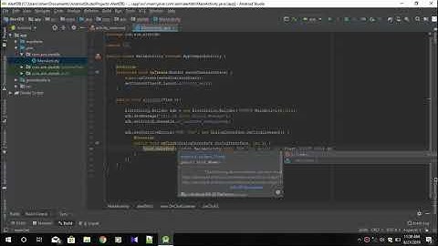 Android Studio Make Alert Dialog | Java