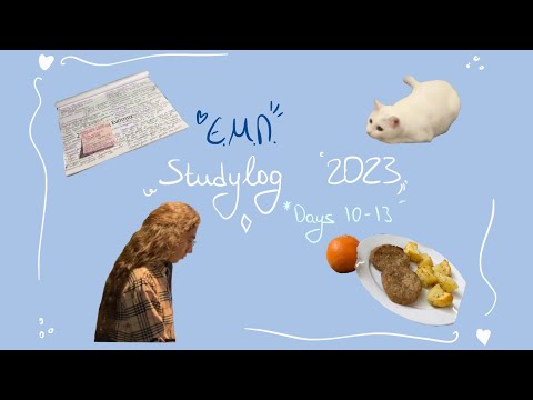 Studylog 🍜📚⏳ εξεταστική