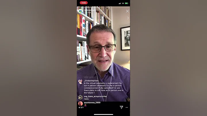 Instagram Live with Lehman College President Danie...