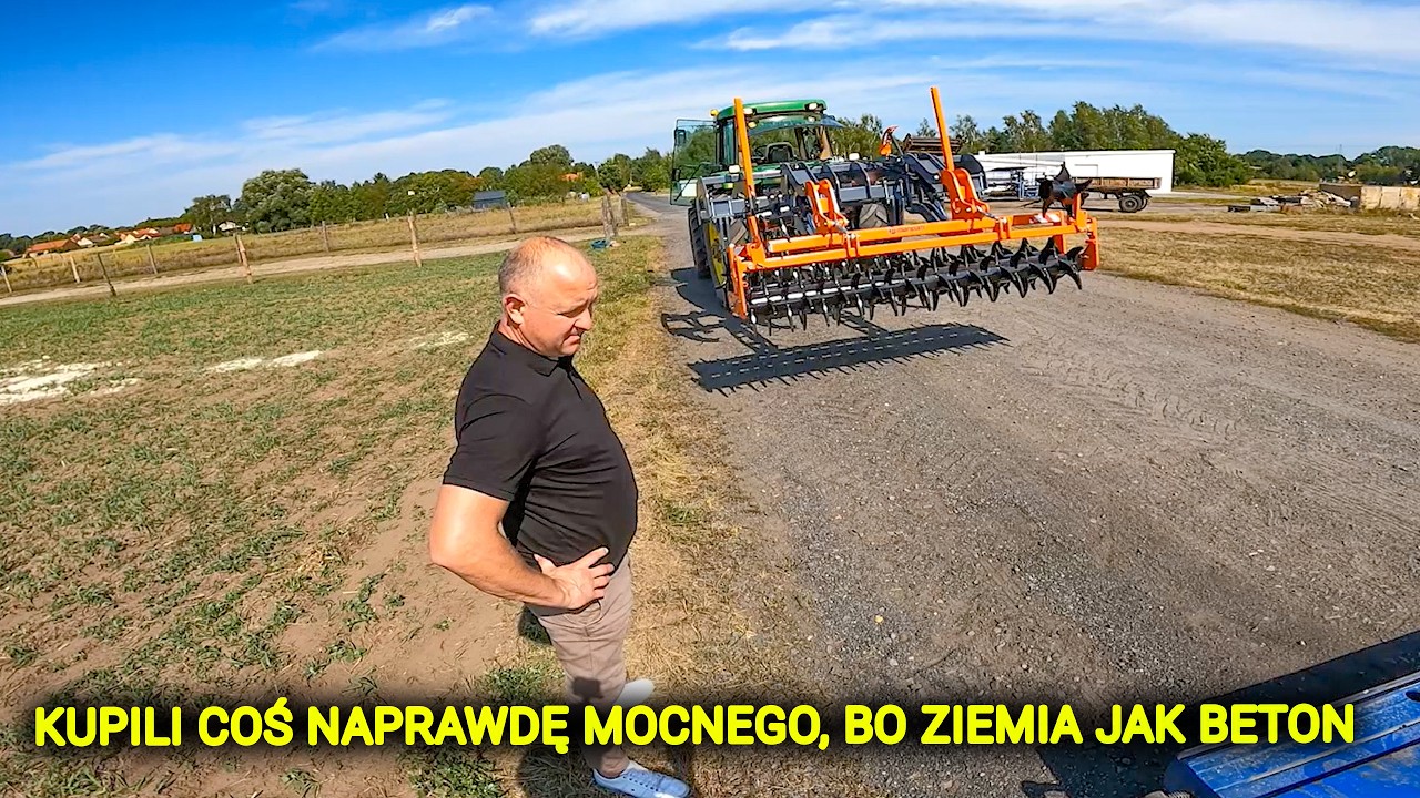 Земля как бетон, справится ли этот польский плуг?