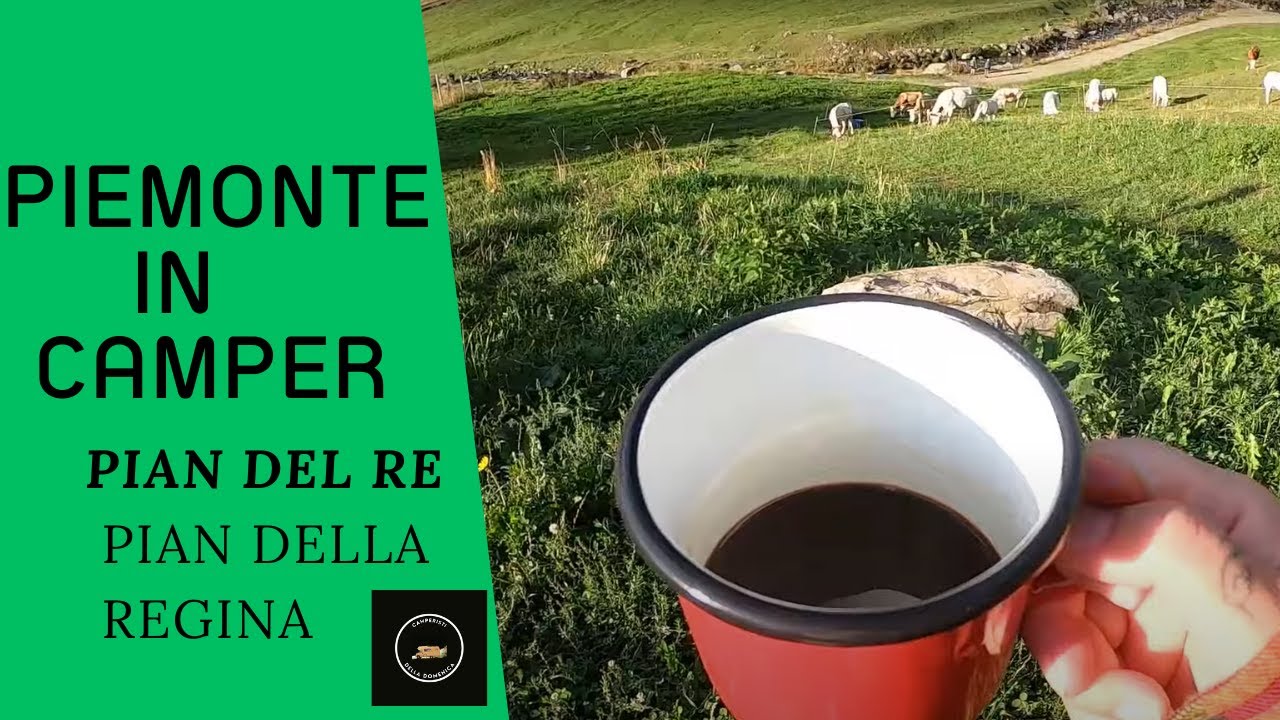 Qui nasce il Po. Area sosta camper a Pian della Regina #camper #camperlife #piemonte