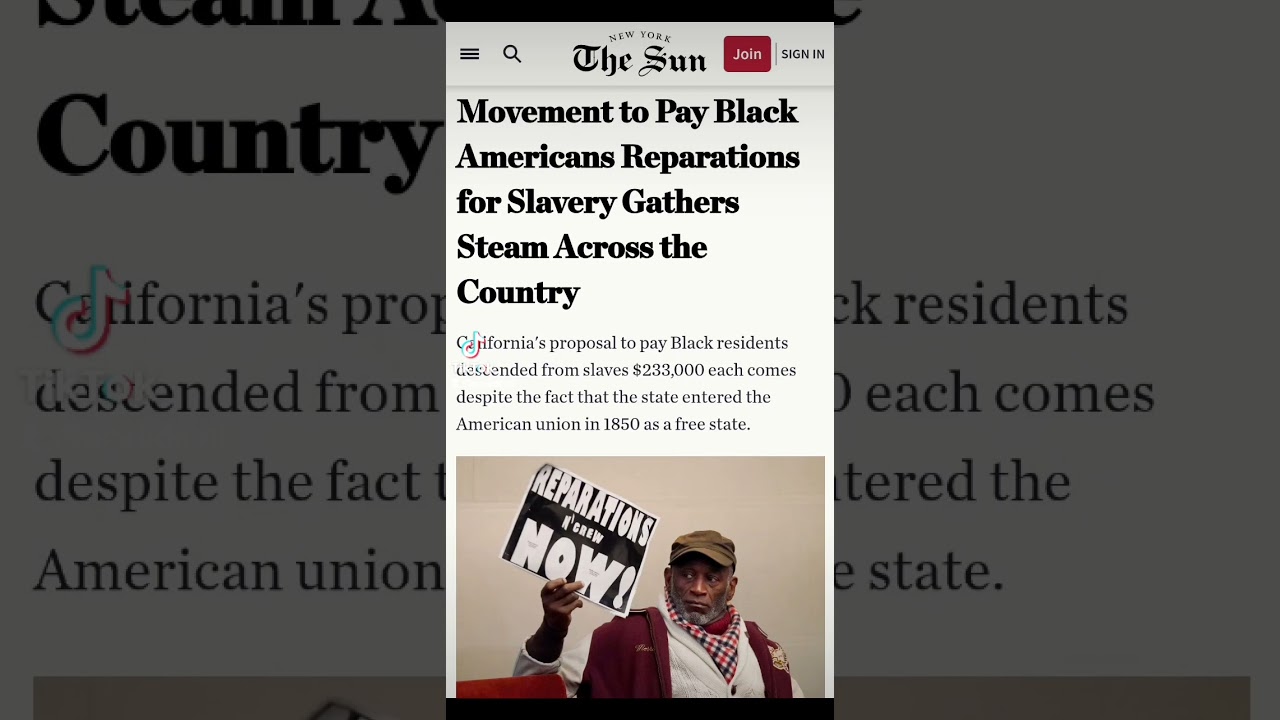 ⁣Reparations are happening. We in here!!! #reparations #reparationsnow #cutthecheck #shorts #fba