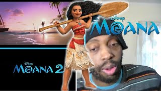 MOANA 2 TEASER TRAILER REACTION!!!