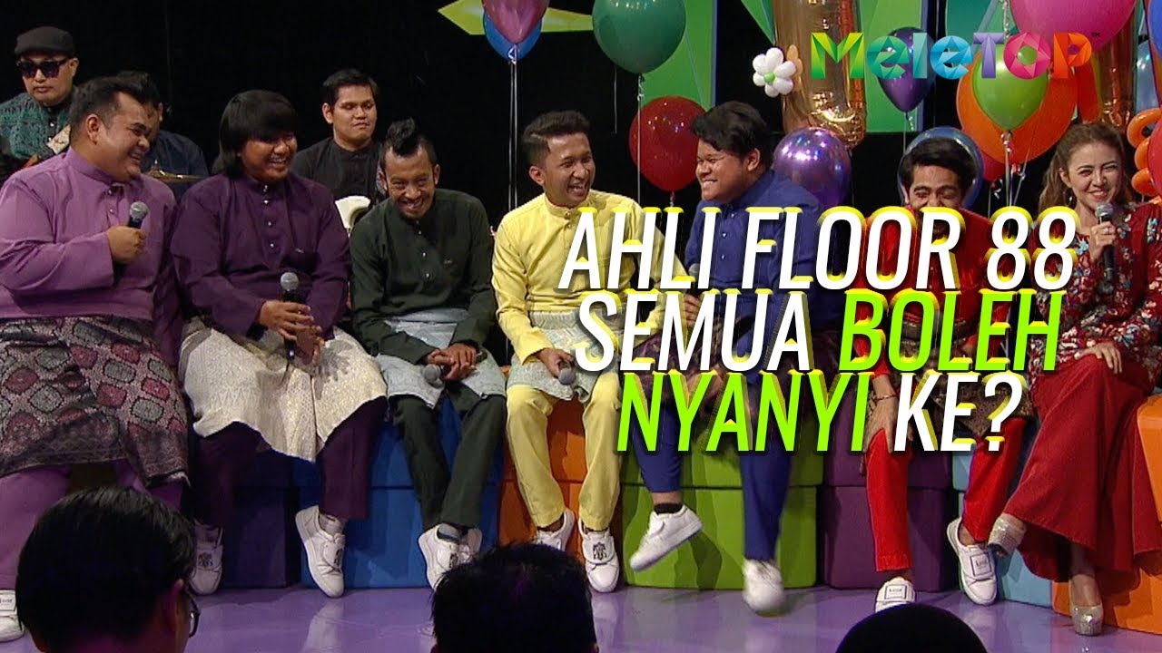 Betul ke Floor 88 ni semua boleh nyanyi? | Baby Shima | MeleTOP | Nabil & Neelofa