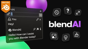 AI in Blender is here | BlendAI