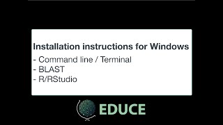 Installation and setup (Windows)