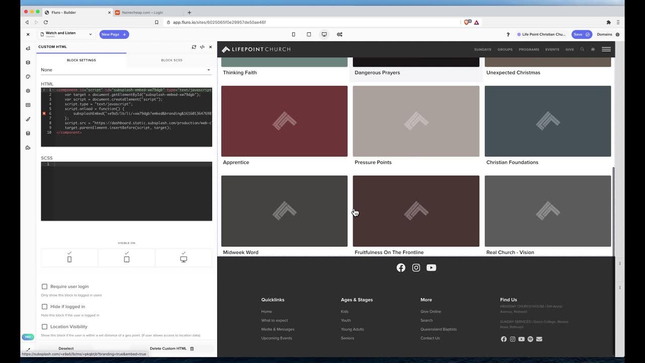 How to embed custom javascript widgets in your website - YouTube