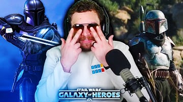 The Next Galactic Legends for Galaxy of Heroes and My Predictions - Dark Saber Mando + Boba Fett?