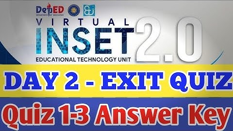 VINSET 2.0 DAY 2 Answer Key
