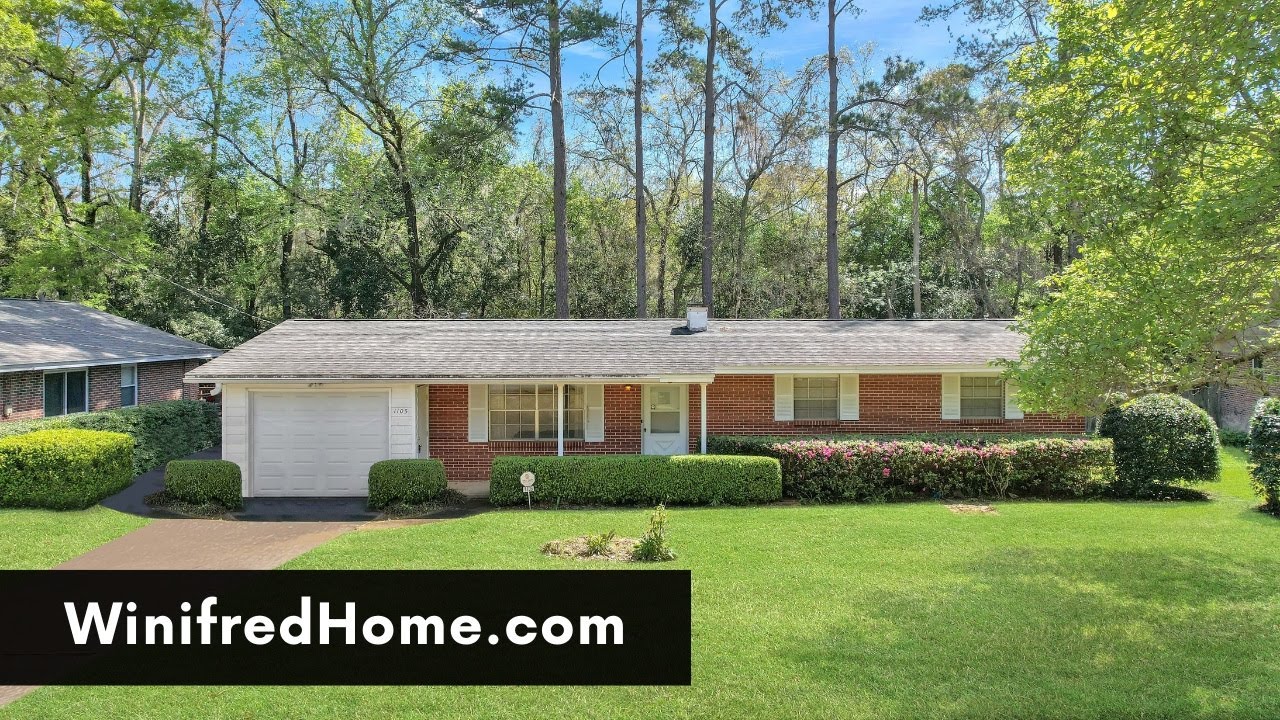 Home for Sale 1105 Winifred Drive, Tallahassee, Florida 32308 YouTube