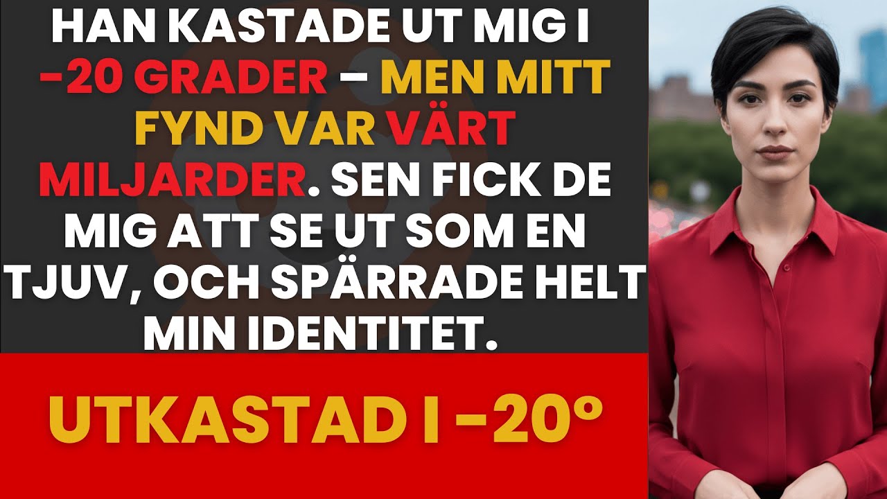Jag stod på trappan i snöstormen med kedjan kvar i dörrspringan. Min styvmor Margit tittade på mig som om jag var en främling och sa: ”Du ska inte vara här. Det här är över.” Bakom henne log...