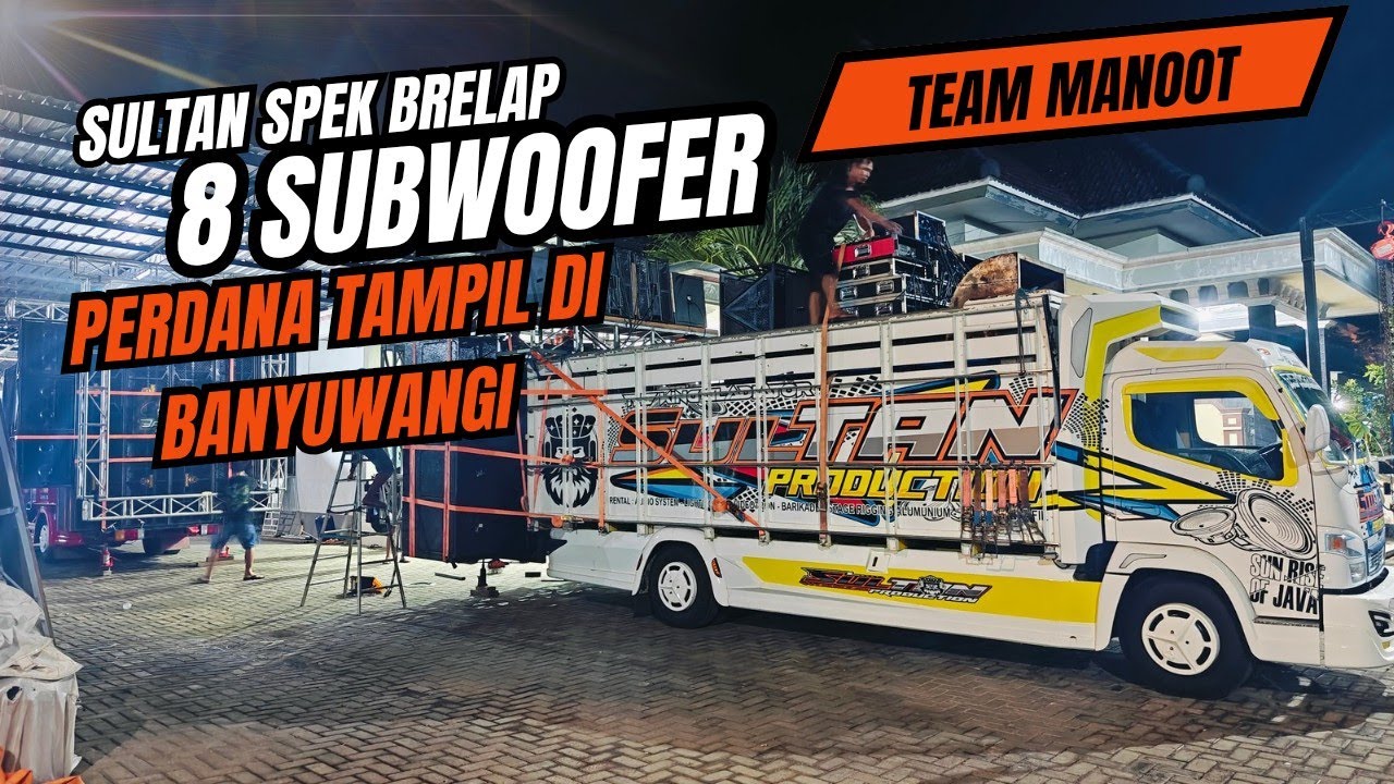 BANYUWANGI🔥 MENGAWALI BULAN JULI SULTAN PERFORM CARNIVAL DI TEMUREJO BANGOREJO😍