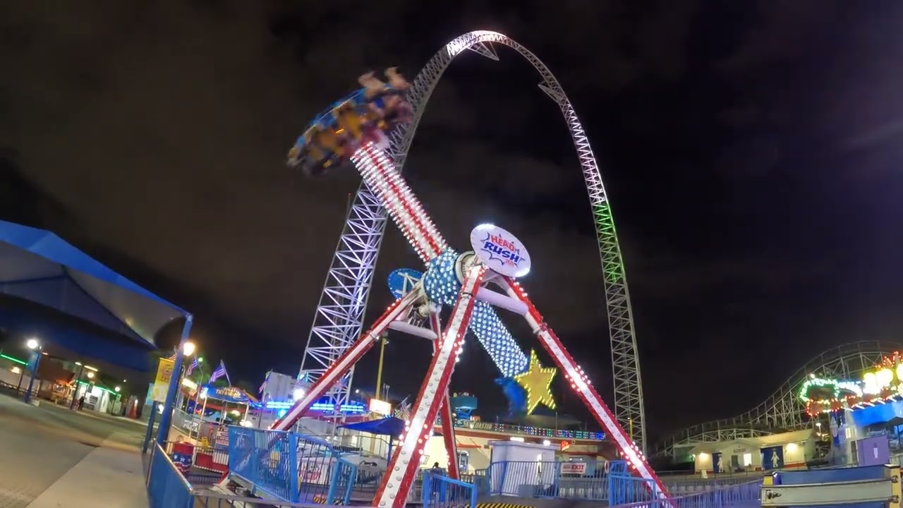 Headrush 360 at Fun Spot Orlando Off Ride (NON-COPYRIGHT)