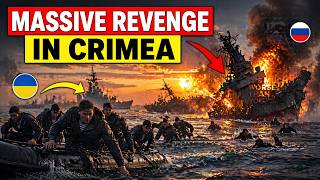 Ukraine Takes MASSIVE Revenge in Crimea... Russian Navy Scrambles to Escape