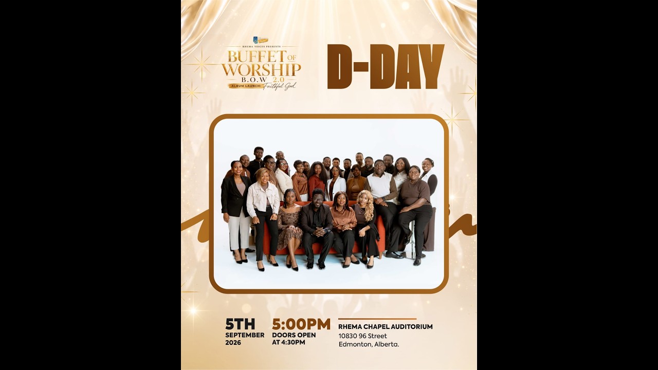 FAITHFUL GOD — Album Launch Experience | Rhema Voices Live Worship