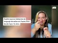 Intérprete se viraliza explicando palabra muy boricua en lenguaje de señas