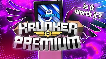 *NEW* KRUNKER UPDATE! Slide Control and Krunker Premium! (is it worth it?)