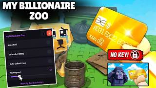 🦁 My Billionaire Zoo Script 2026 | Auto Roll, Infinite Cash & Collect Cash (NO KEY)