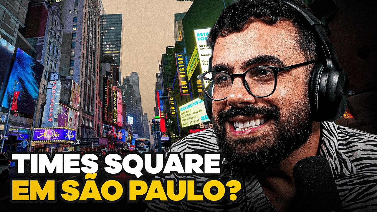 FAZ SENTIDO UMA TIMES SQUARE EM SÃO PAULO | CORTES do EDSON CASTRO