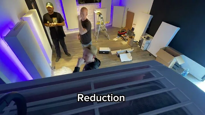 Recording Studio Timelapse With 13 of our 4” & 8” Bass Traps & LED Strip Lighting & Permitter LED’s!