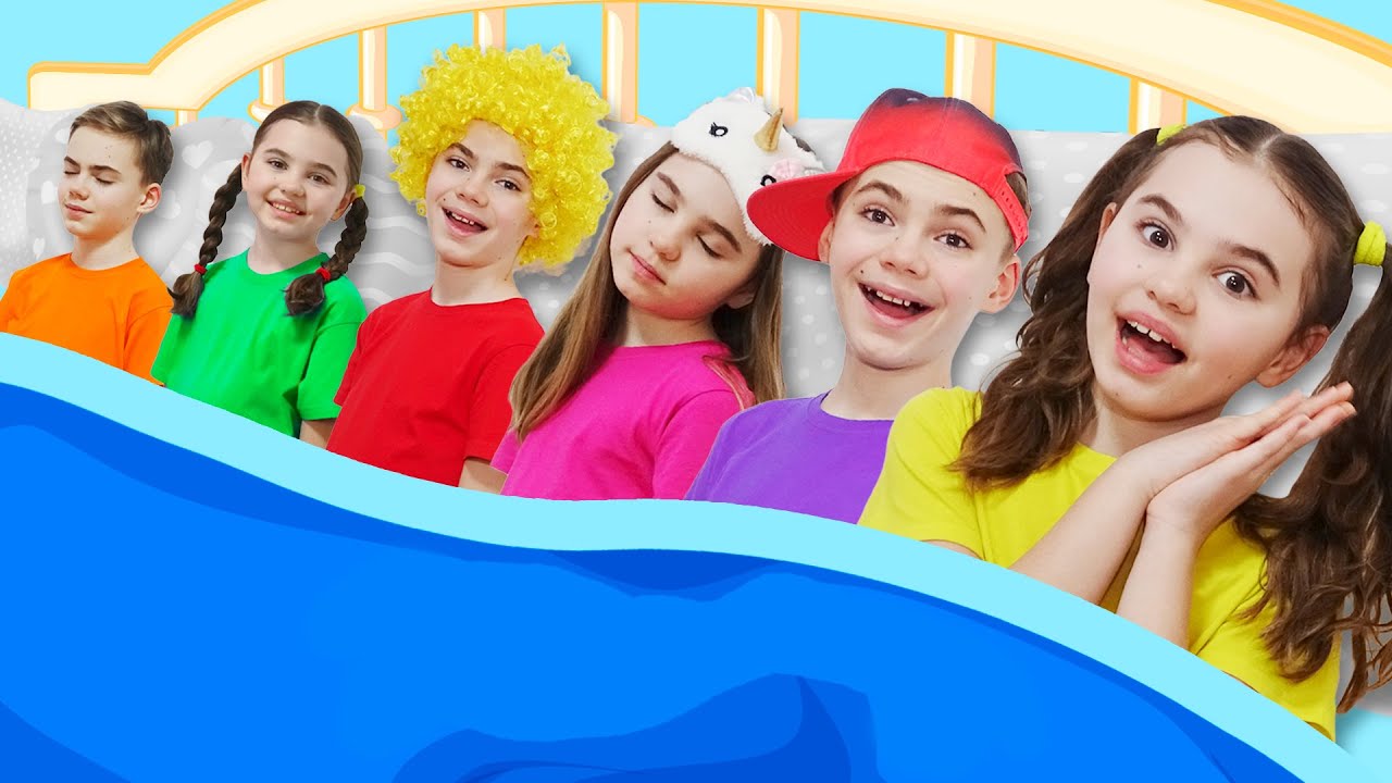 pm1111 みんなでhappy♥ Ten In The Bed | Songs For Kids To Get Your Day Funny! - YouTube