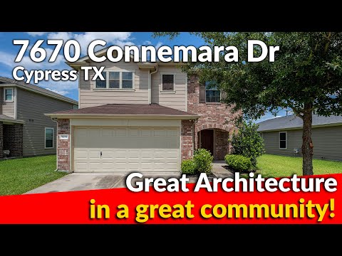 7670 Connemara Dr, Cypress, TX home video tour