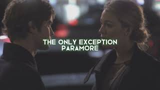 the only exception [paramore] — edit audio