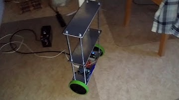 Balancing robot using MPU6050 and Sabertooth 2X25