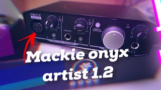 Mackie Onyx Artist 1x2 как Focusrite только дешевле