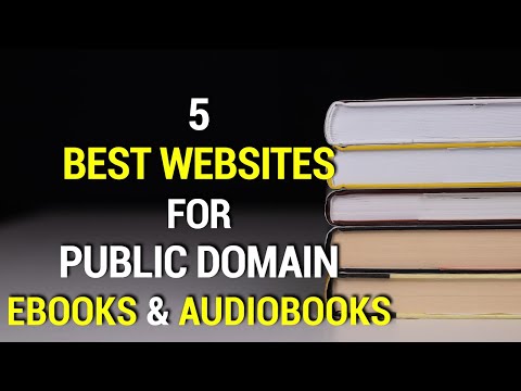 5 Best Websites For Free Public Domain Audiobooks & Ebooks! | 2023