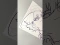 【イラストメイキング】怪盗キッド描いてみた　#shorts #名探偵コナン