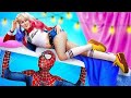 Superheroes! / 24 Hours Secret Rooms Challenge/ Funny Situations!