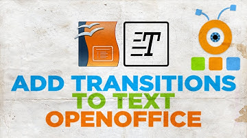 How to Add Transitions to Text in Presentation in Open Office