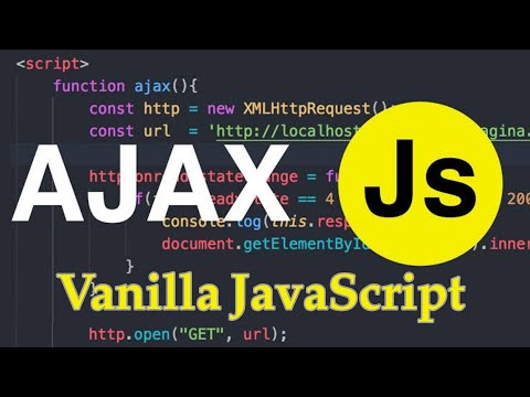 1- Ajax JavaScript |  طريقة عمل