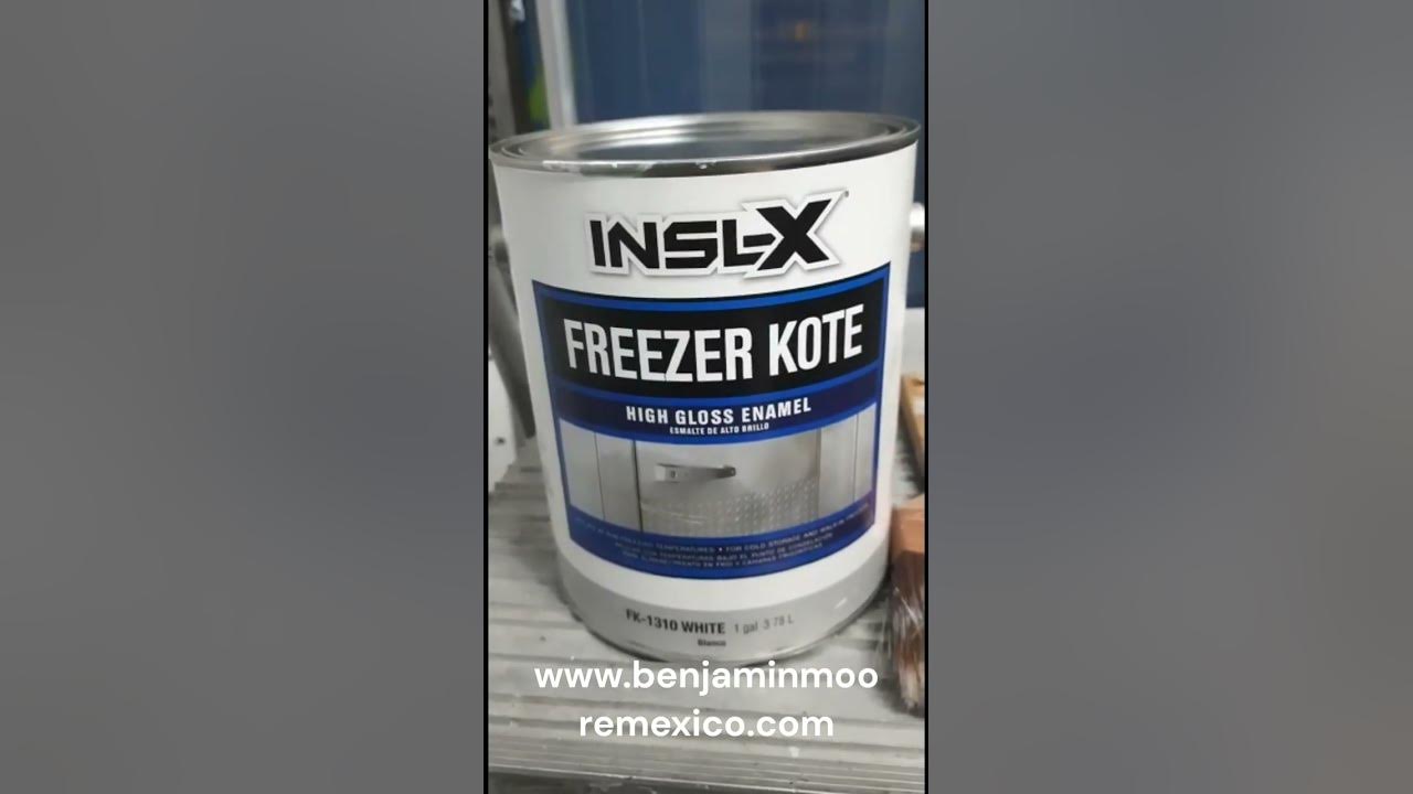 FREEZER KOTE pintura para aplicación en temperatura bajo cero YouTube