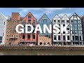 The old Baltic coastal town of Gdansk, Poland