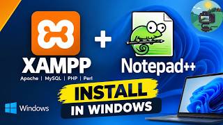 Install Xampp + Notepad++
