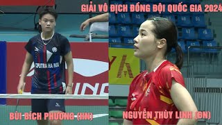 Nguyễn Thùy Linh (ĐN) vs Bùi Bích Phương (HN)| Giải vô địch đồng đội quốc gia 2024