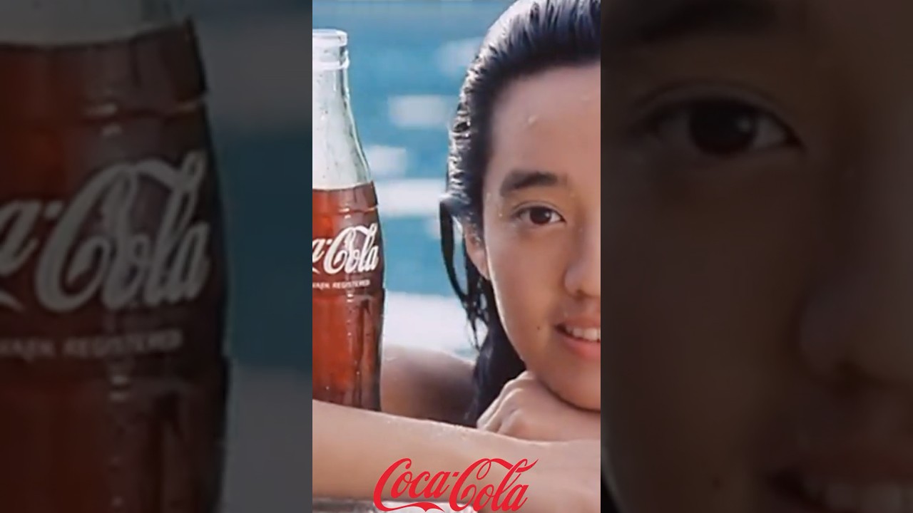 早見優 Coca-Cola B2ポスター 水着 当時物 ポスター 早見優