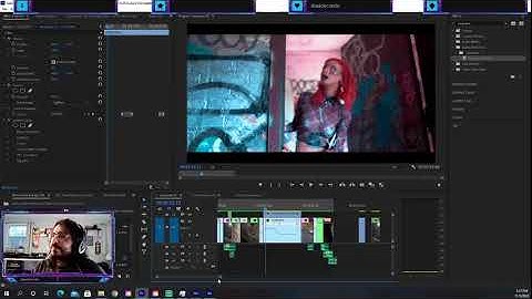 CYBERPUNK EDITING | Adobe Premiere and After Effects