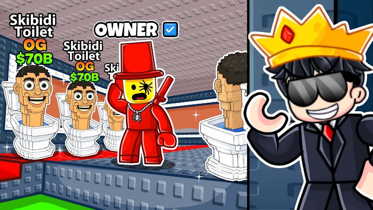 I Scammed SKBIDI TOILET from the Owner of Steal a Brainrot Roblox