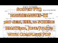 Mathematics-III, solved PYQ, BMATE301, june/july.25, 22 scheme, for EEE Stream with pdf