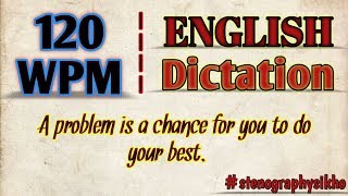 #2 120 WPM English Dictation | 120 Speed English Dictation | Shorthand 120 wpm | #stenographysikho #2 120 WPM English Dictation | 120 Speed English Dictation | Shorthand 120 wpm | #stenographysikho