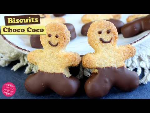 Vidéo: Recette Facile De Biscuits Au Chocolat Et à La Noix De Coco