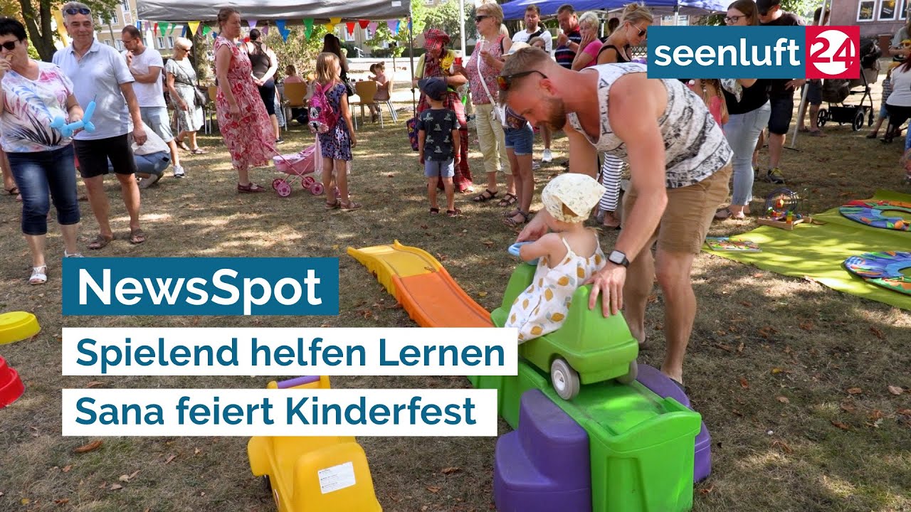 NewsSpot: Sana feiert Kinderfest