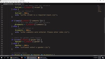 Processing an HTML Form with PHP - Part 4