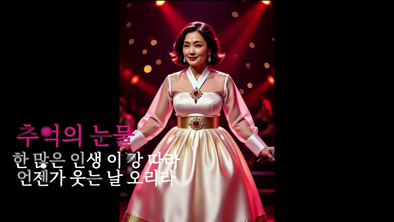 최고의 트로트, 중년의 사랑, 인생의 노래, 마음의 노래, "추억의 눈물"트로트.